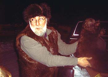 Trappeur avec castor